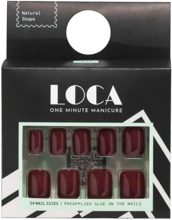 Loca nails Natural shape number 5