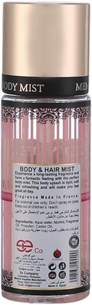 51CSWYuVSIL._AC_SL1500_ معطر الجسم لوف اند سيديوس شيمر للنساء من ميموا، 75 مل - الصورة 2