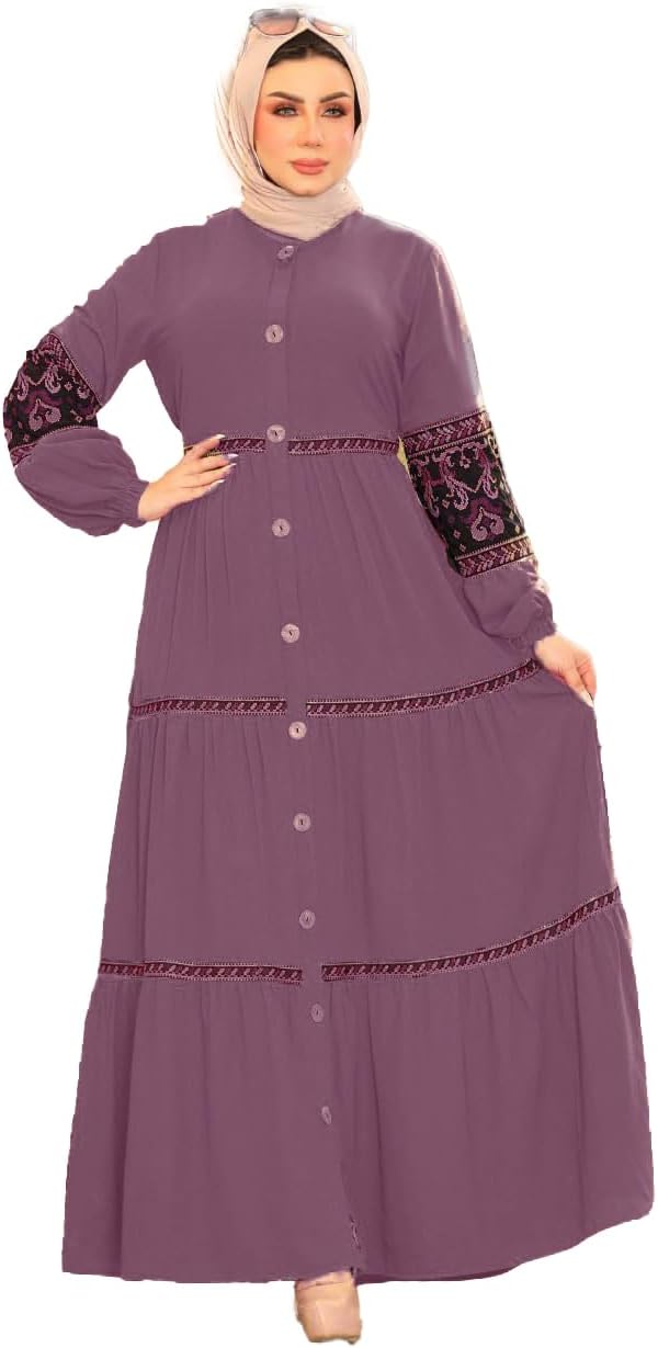 عبايه خروج بسحاب كريب فيرونا موديل 135 للنساء من GAMAL SONS FOR ABAYA