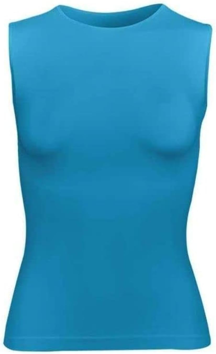 51L-atAF6HL._AC_SL1500_ Silvy Womens Sleeveless Base Layer Top Bianca-1 - الصورة 2