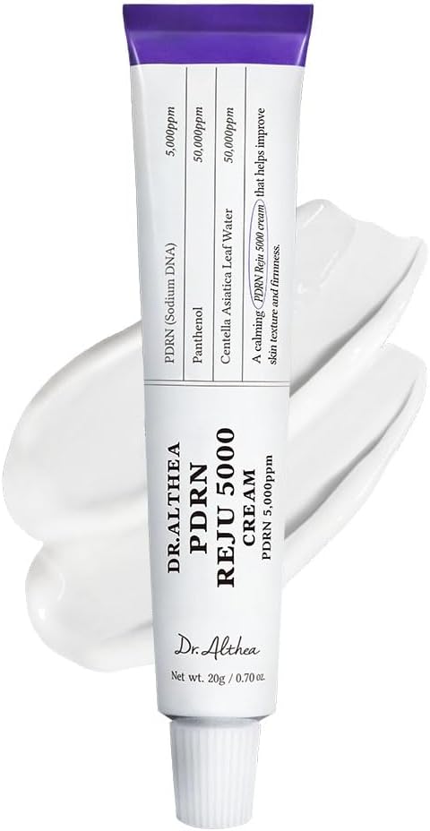 Dr.Althea PDRN Reju 5000 cream | Biome PDRN cream for irritated, sensitive skin | soothing face cream with panthenol and centella | Korean vegan skin care for all skin types, 20
