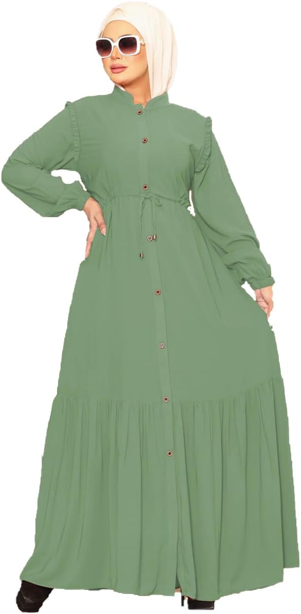 51PdLhvACtL._AC_SL1500_ دريس كريب بزراري بطول الدريس تلبيس حتي 120كيلو GAMAL SONS FOR ABAYA GS-806-32070-Parent - الصورة 3