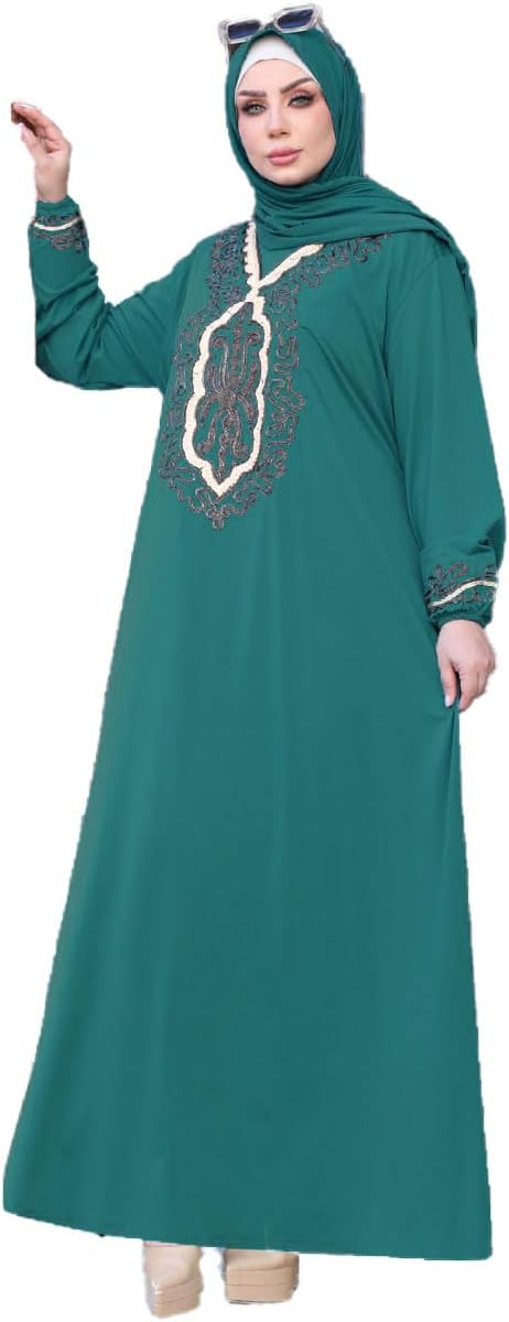 عبايه 3 قطه خامة فيزون المقاس موحد يلبس 140 كيلو للنساء GAMAL SONS FOR ABAYA GS-7120Parent