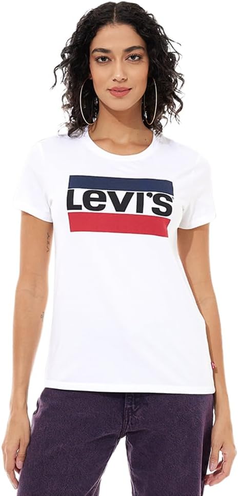 Levi's womens Levi's® Women's Perfect T-Shirt,'Neutrals,'L 17369 (pack of 1)