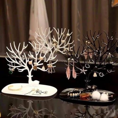 51eWRhJuLCL._AC_SL1500_ إكسسوارات منظم الشجرة - منظم سلاسل على شكل شجرة - ألوان عشوائية - الصورة 3