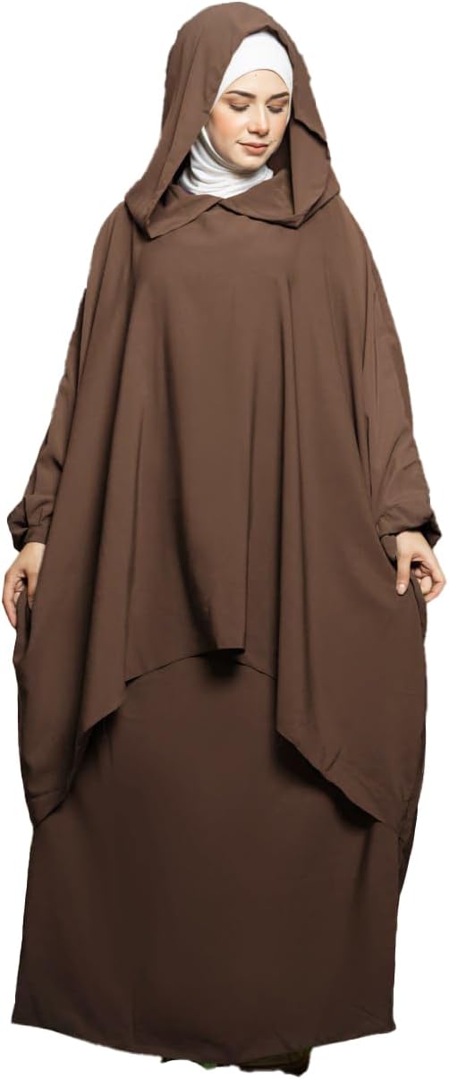51gomlereHL._AC_SL1500_ إدناء 3 قطع نقاب وجيبه وكاب كريب تلبس ل 120 ك للنساء من GAMAL SONS FOR ABAYA , 8016GS41620-Parent - الصورة 4