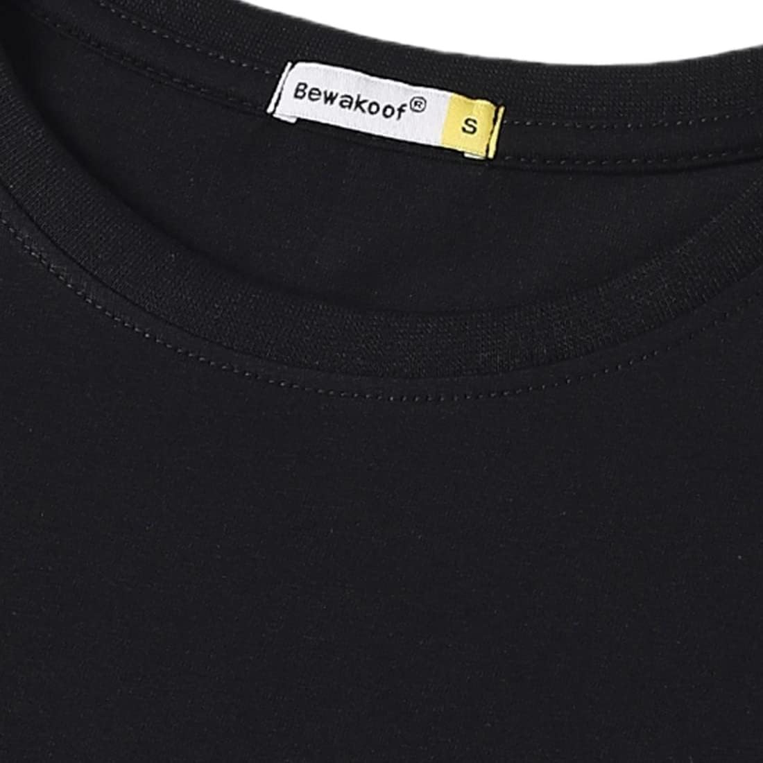 51lnEsbu3UL._AC_SL1500_ Bewakoof Women's Graphic Printed 100% Cotton T-Shirt - Boyfriend Fit, Round Neck, Half Sleeve - الصورة 4