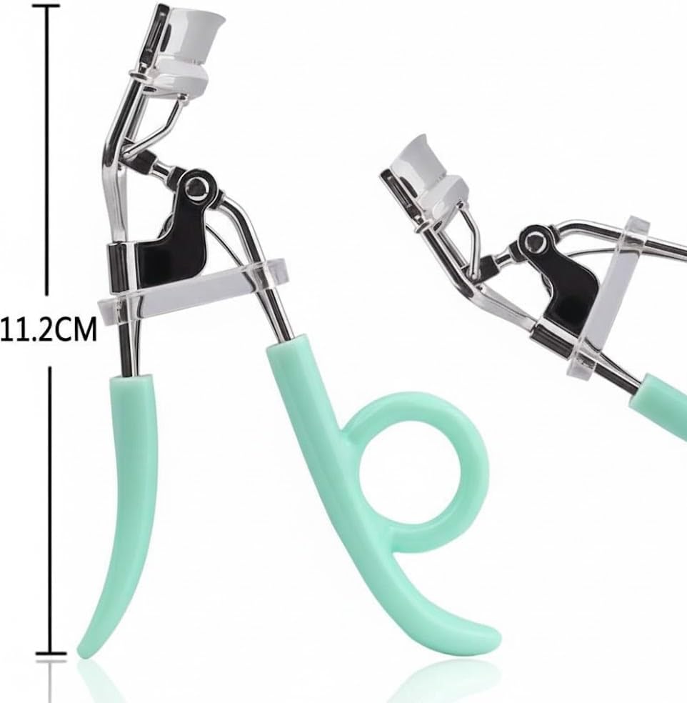 51tBA2gQU-L._AC_SL1500_ أداة تجعيد رموش مع مقبض مشط مثقب، أداة تجميل مساعدة لتثبيت الرموش الصناعية، أداة تجميل محمولة باليد، متعددة الألوان - الصورة 2