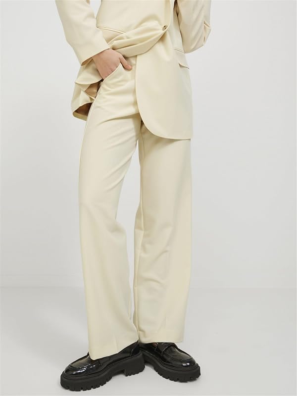 61-T-5vnWYL._AC_SL800_ JJXX Women's Jxmary Regular Hw Pant Noos Trousers - الصورة 3