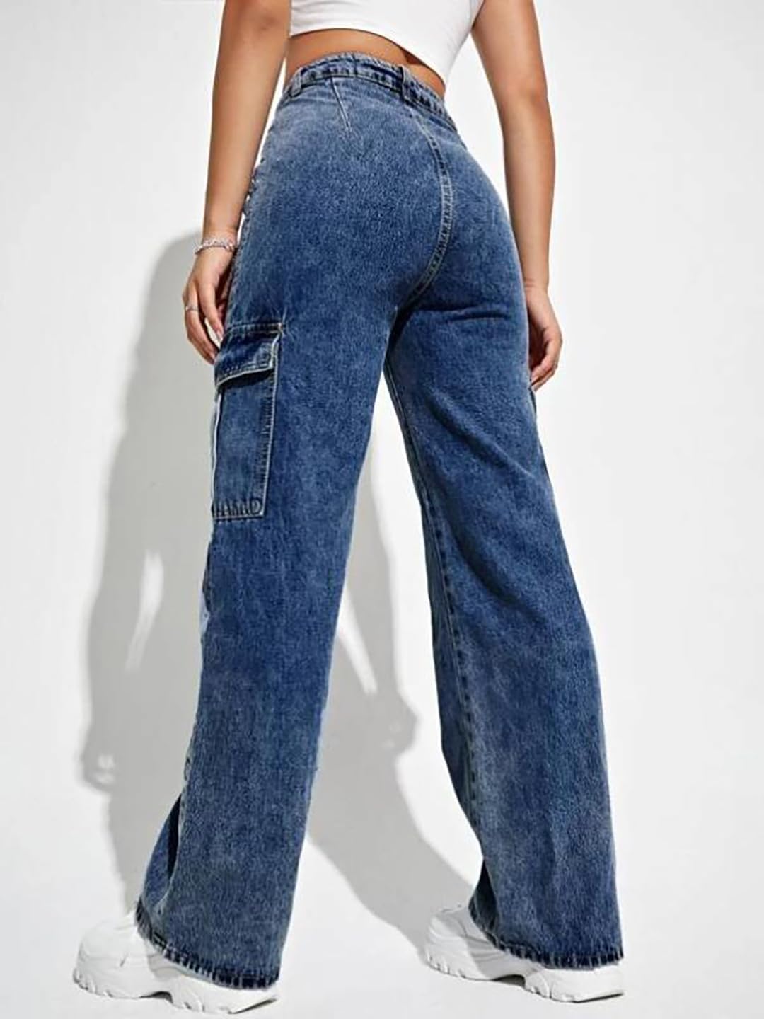 614oIz0MCKL._AC_SL1500_ سروال جينز للنساء KTTLADIESJEANS2455 من كوتي (قطعة واحدة) - الصورة 4