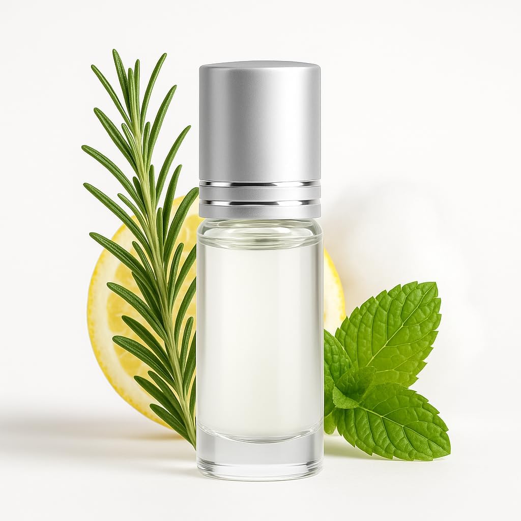 زيت عطري بالنعناع والليمون 12 مل - زيت عطر النعناع والليمون لتحسين الذاكرة والتركيز للجنسين - عطور للنساء والرجال - خالية من الكحول وتدوم طويلًا من لا بيرفيومز نيش