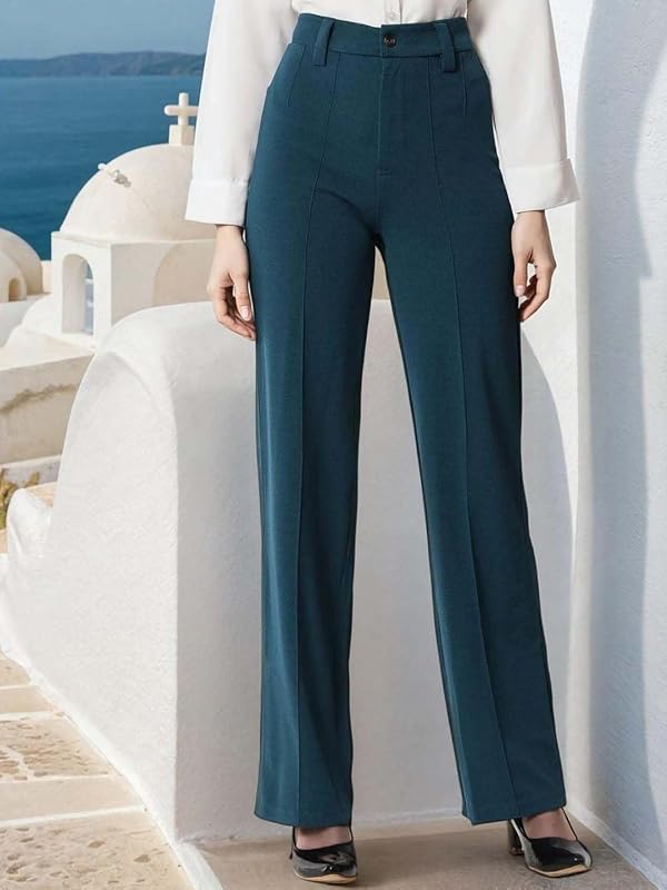 61IzO6RtE2L._AC_SL800_ سروال غير رسمي للنساء من كوتي (عبوة من قطعة واحدة)، KTTWOMENSPANT151 - الصورة 3