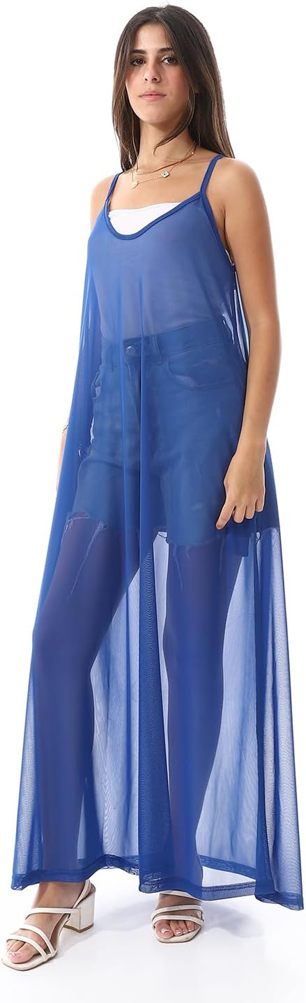 61KAAmPlo7L._AC_SL1500_ KADY Womens Summer maxi see through dress Summer maxi see through dress (pack of 1) - الصورة 2