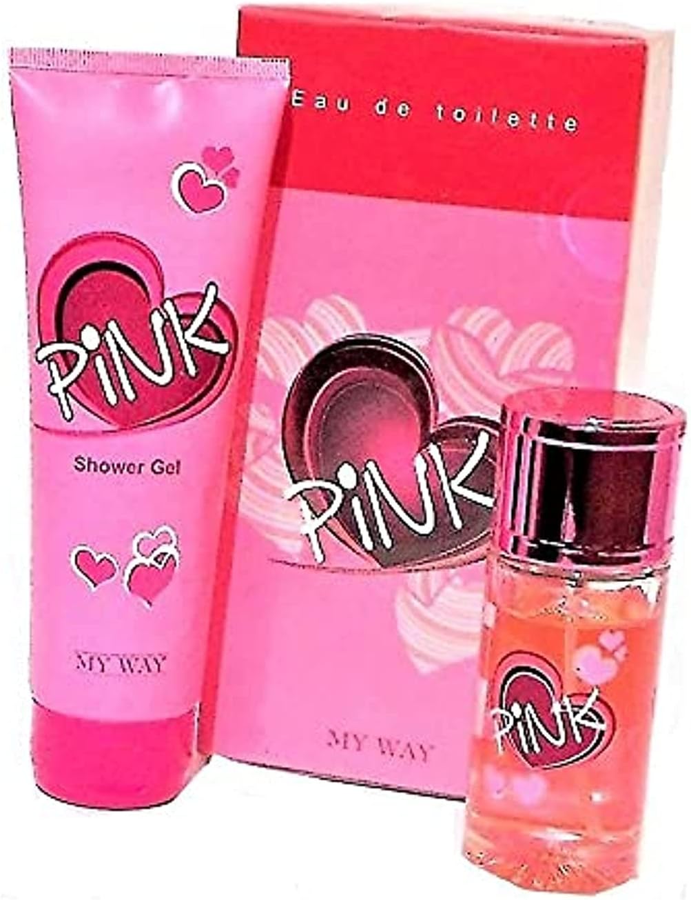 عطر للنساء بينك سيت أو دو تواليت ماي واي, 50 ملل