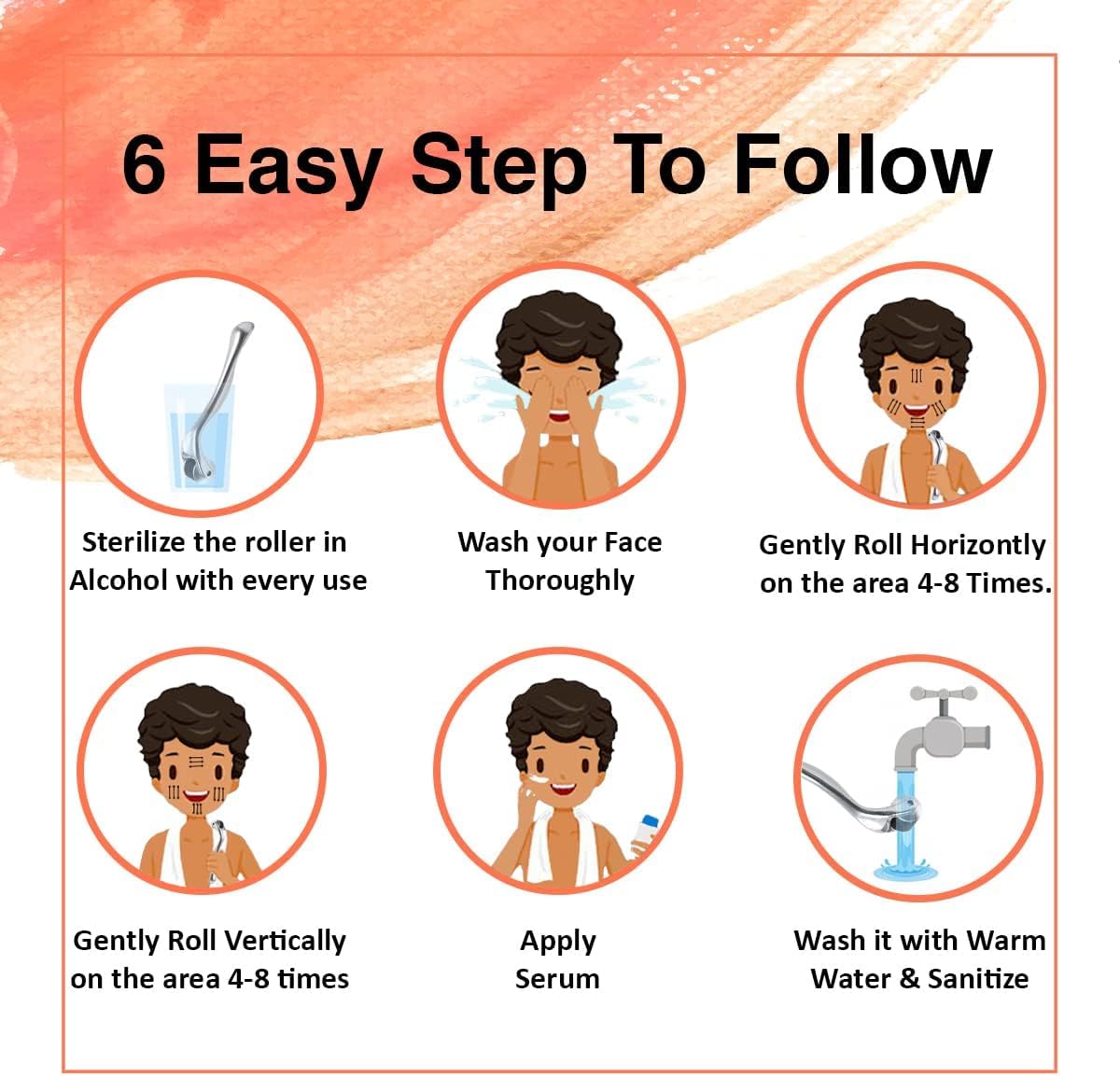 61O3yh7FF2L._AC_SL1500_ أداة تجميل للوخز بالإبر الدقيقة، قلم تجميل احترافي قابل للتعديل بديل ديرما رولر للنساء والرجال من كويه (إبر تيتانيوم دقيقة 540 - فضية) - الصورة 4