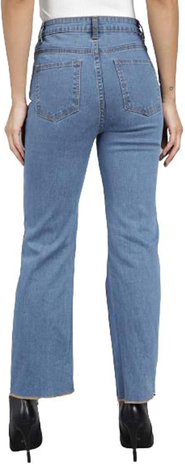 61OI5jFcQeL._AC_SL1500_ سروال جينز للنساء من كوتي، KTTLADIESJEANS685 (عبوة من قطعة واحدة) - الصورة 4