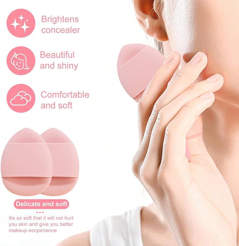 61OsBirZfZL._AC_SL1500_ جيني مجموعة فرش مكياج احترافية من 44 قطعة بلون بينك مع حافظة، مجموعة ادوات مكياج متعددة الوظائف للوجه والعينين، مجموعة فرش مكياج كريم الاساس - الصورة 3