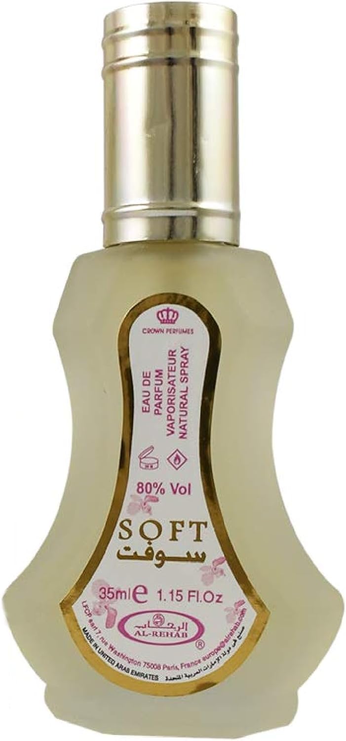 بخاخ عطر الرحاب أو دي ناتشورال - 35 مل من سوفت