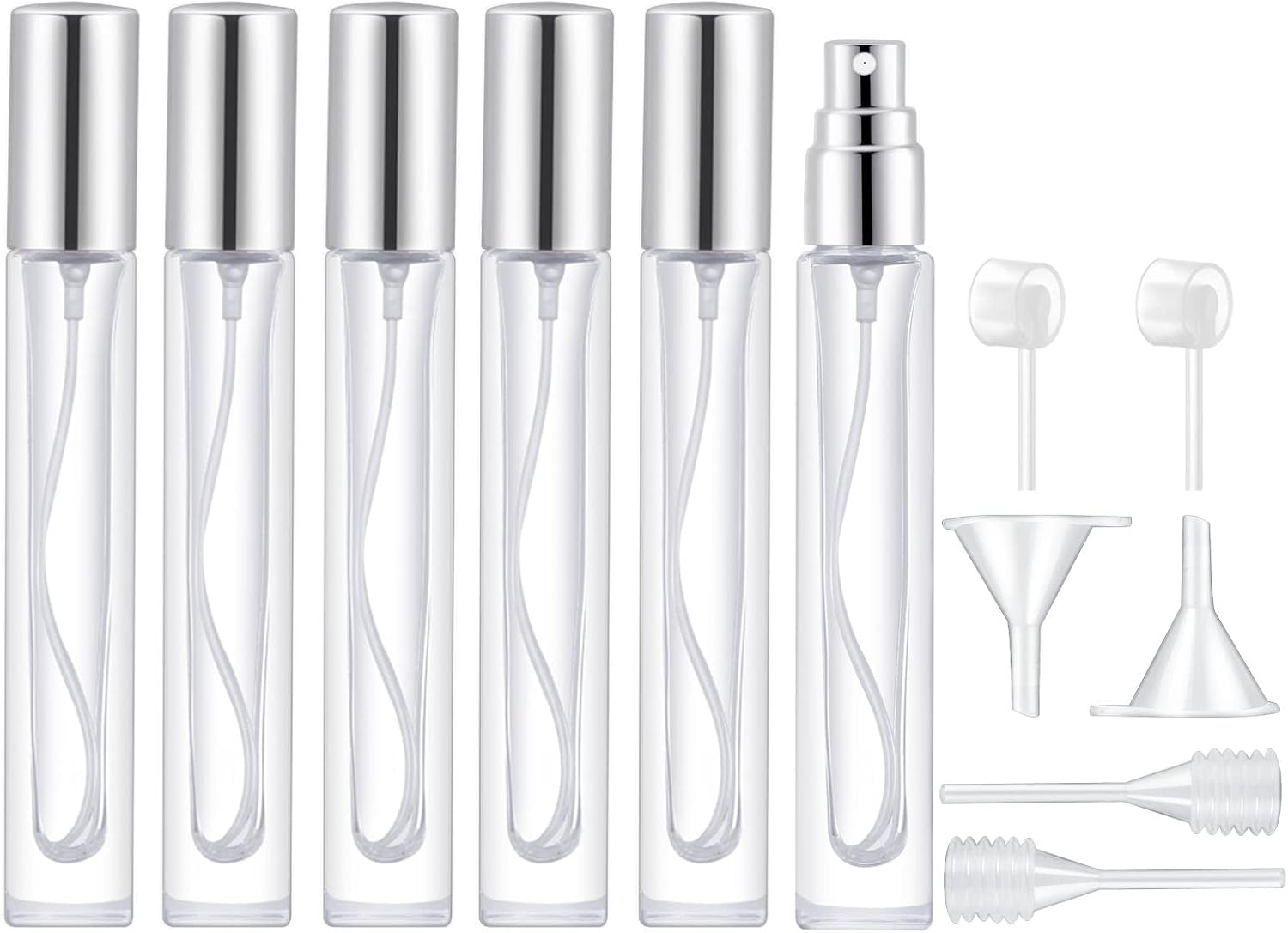 عطر اتومايزر زجاجي سعة 10 مل