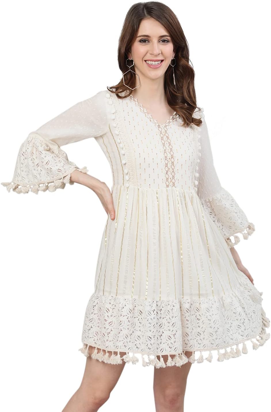 فستان نسائي من إيشن، موديل Topknm-INWDR0411-627-628-233-DhTopknm Dresses-(عبوة من 1 قطعة)