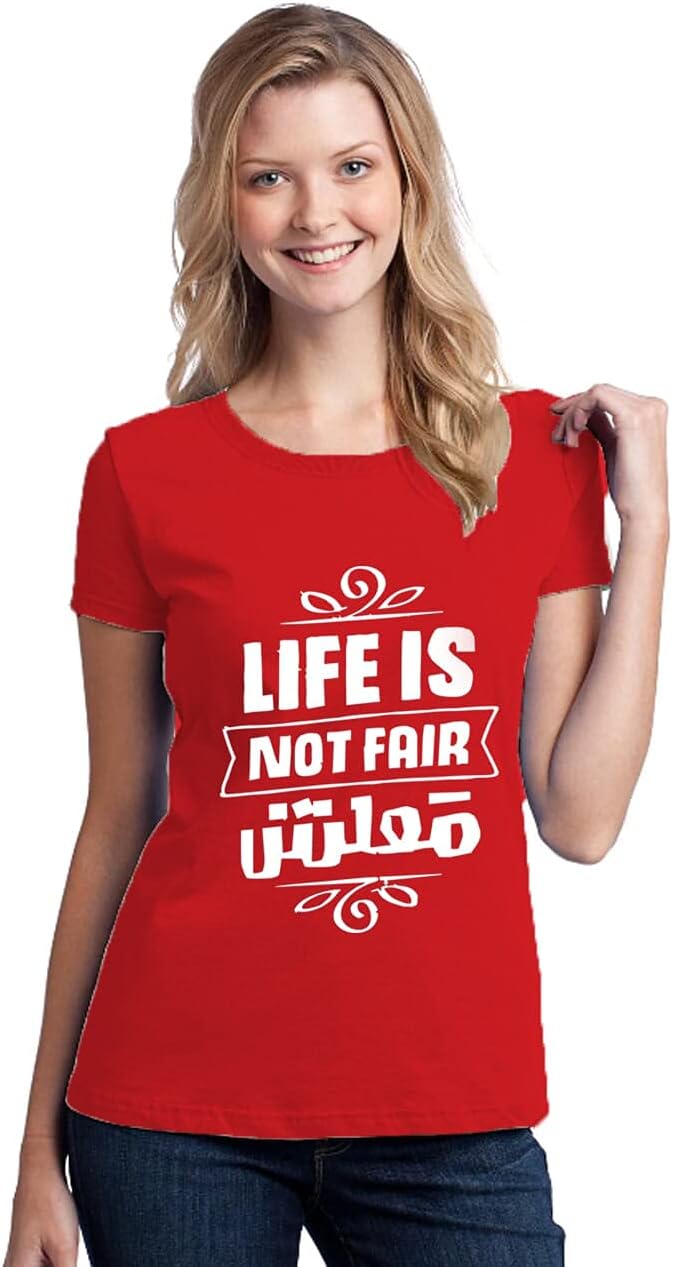 تيشرت بأكمام قصيرة للنساء