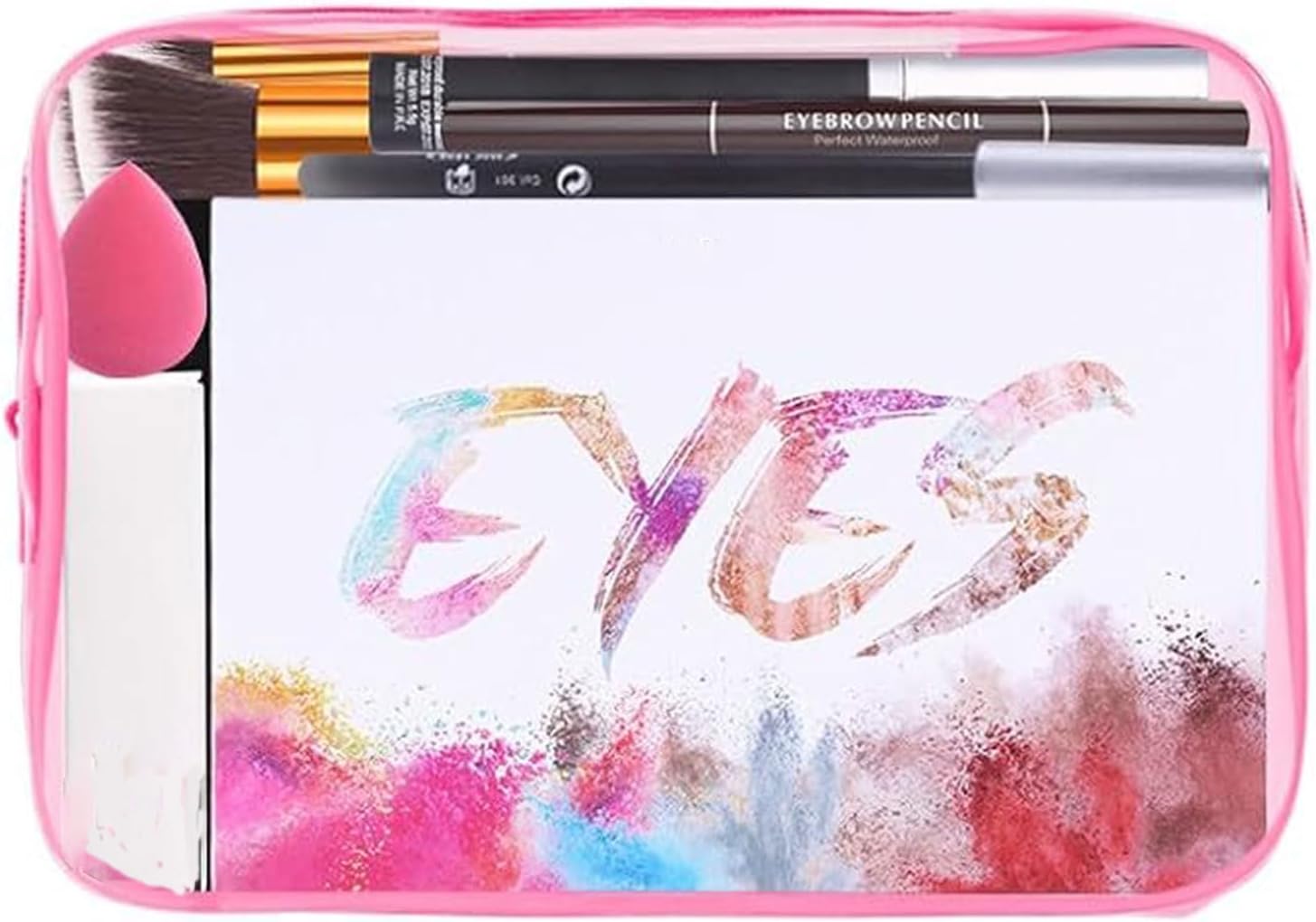 61kUd5gLoxL._AC_SL1500_ مجموعة مكياج كاملة متعددة الاغراض الكل في واحد للنساء، باليت ظلال العيون، مجموعة ملمع الشفاه، شنطة مكياج، قلم للحواجب، ماسكارا، كونسيا، مكياج كامل بوكس اصلي - الصورة 4