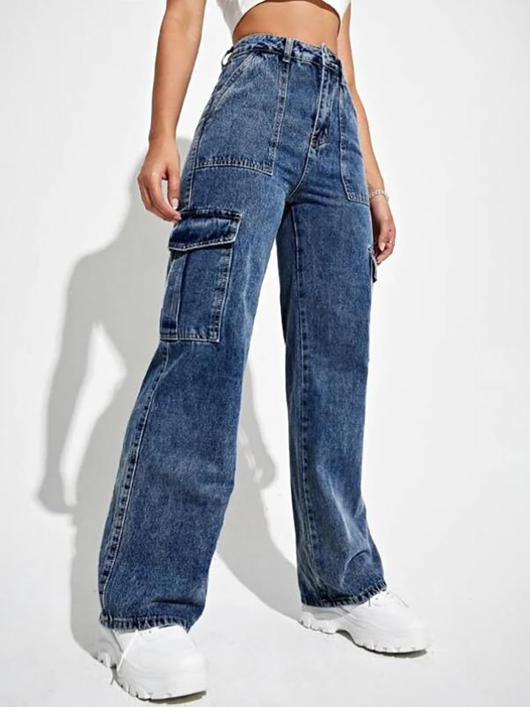 61r3sfVS4LL._AC_SL1500_ سروال جينز للنساء KTTLADIESJEANS2455 من كوتي (قطعة واحدة) - الصورة 2