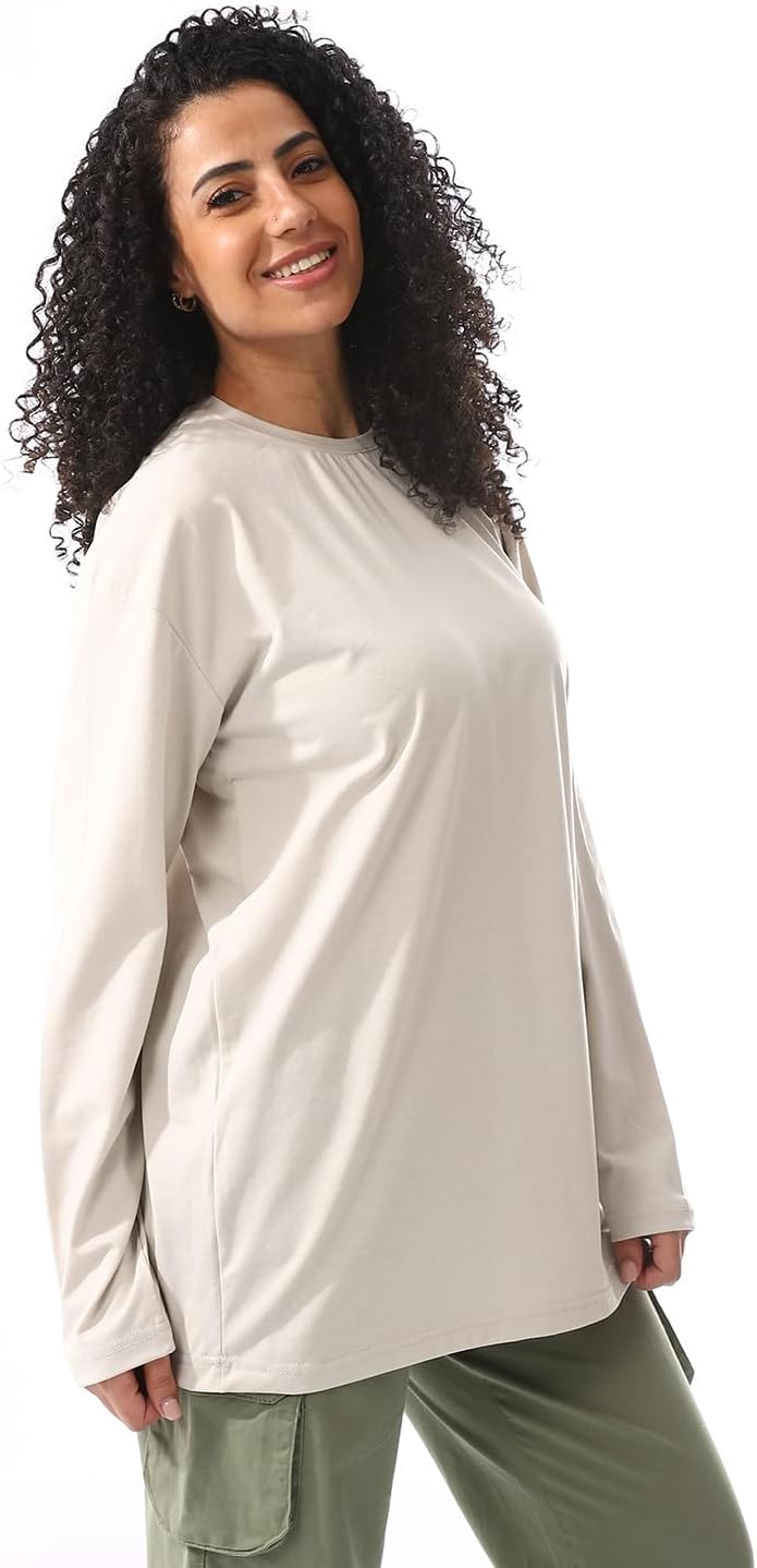 61xSnFteCJL._AC_SL1500_ Andora Womens Long Sleeves Basic Western (pack of 1) - الصورة 2