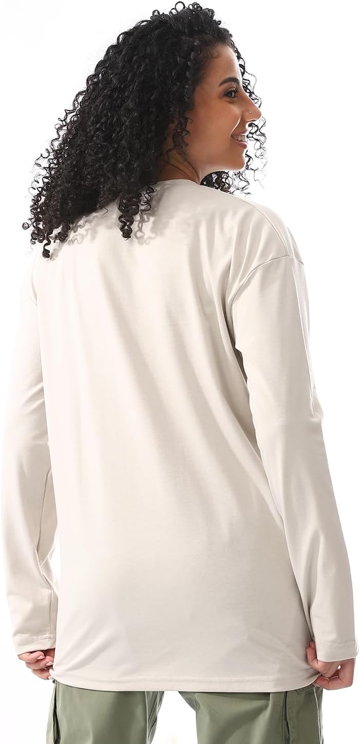 61yCsDdrFUL._AC_SL1500_ Andora Womens Long Sleeves Basic Western (pack of 1) - الصورة 3