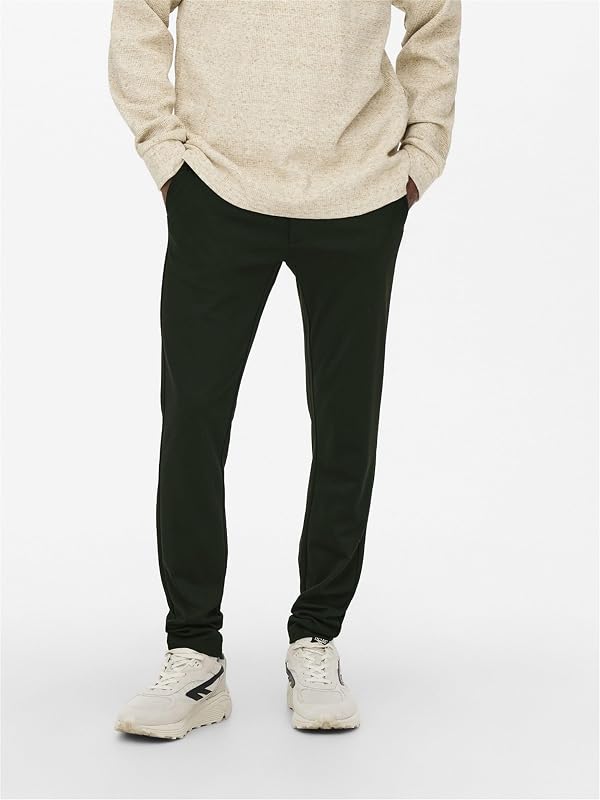 71TdrDMf9XL._AC_SL800_ سروال للرجال من اونلي اند صنز | Chino trousers - الصورة 3