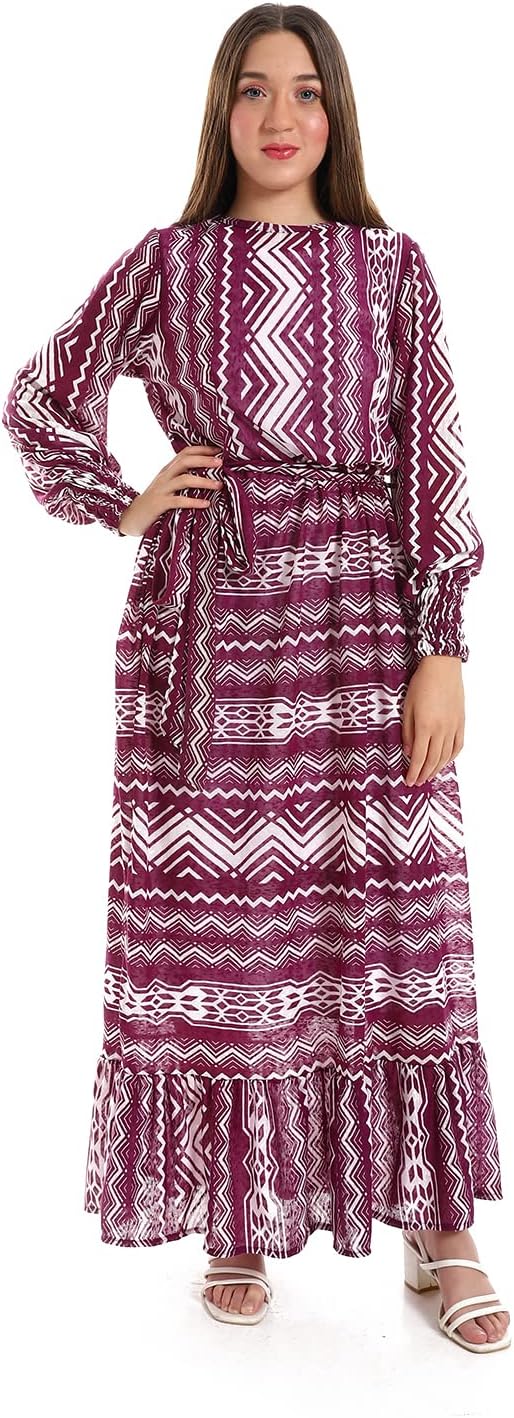 فستان كاجوال للنساء large, بنفسيجي ، من النجم الشرقي