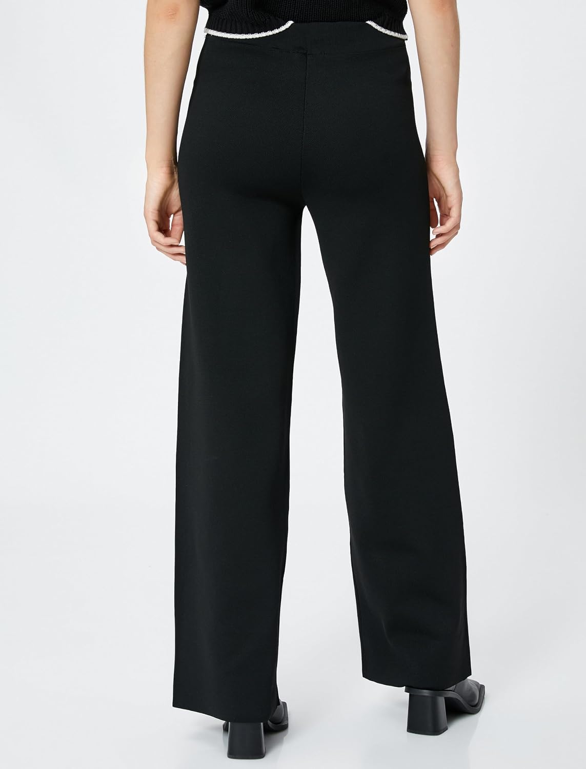 71lWOBk-m1L._AC_SL1500_ KOTON womens Medium Rise Wide Leg Leggings Leggings (pack of 1) - الصورة 4