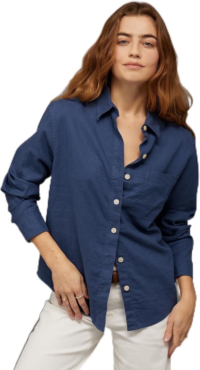 American Eagle Womens 6683 CORE CAMP SHIRT UPDATE Modern