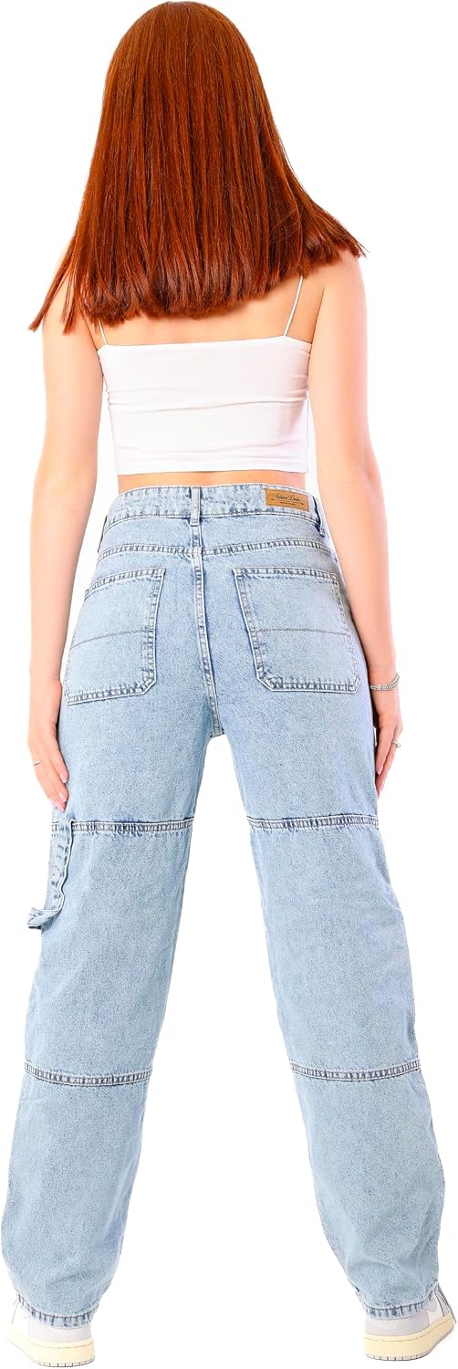 71sswv96b6L._AC_SL1500_ بنطلون جينز استريت قصات حريمي من JBS Denim - الصورة 4
