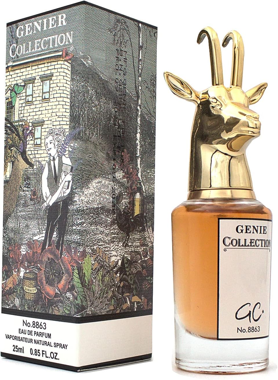814pjn6Os6L._AC_SL1500_ عطر جيني كوليكشن 8863 للنساء، 25 مل - الصورة 4