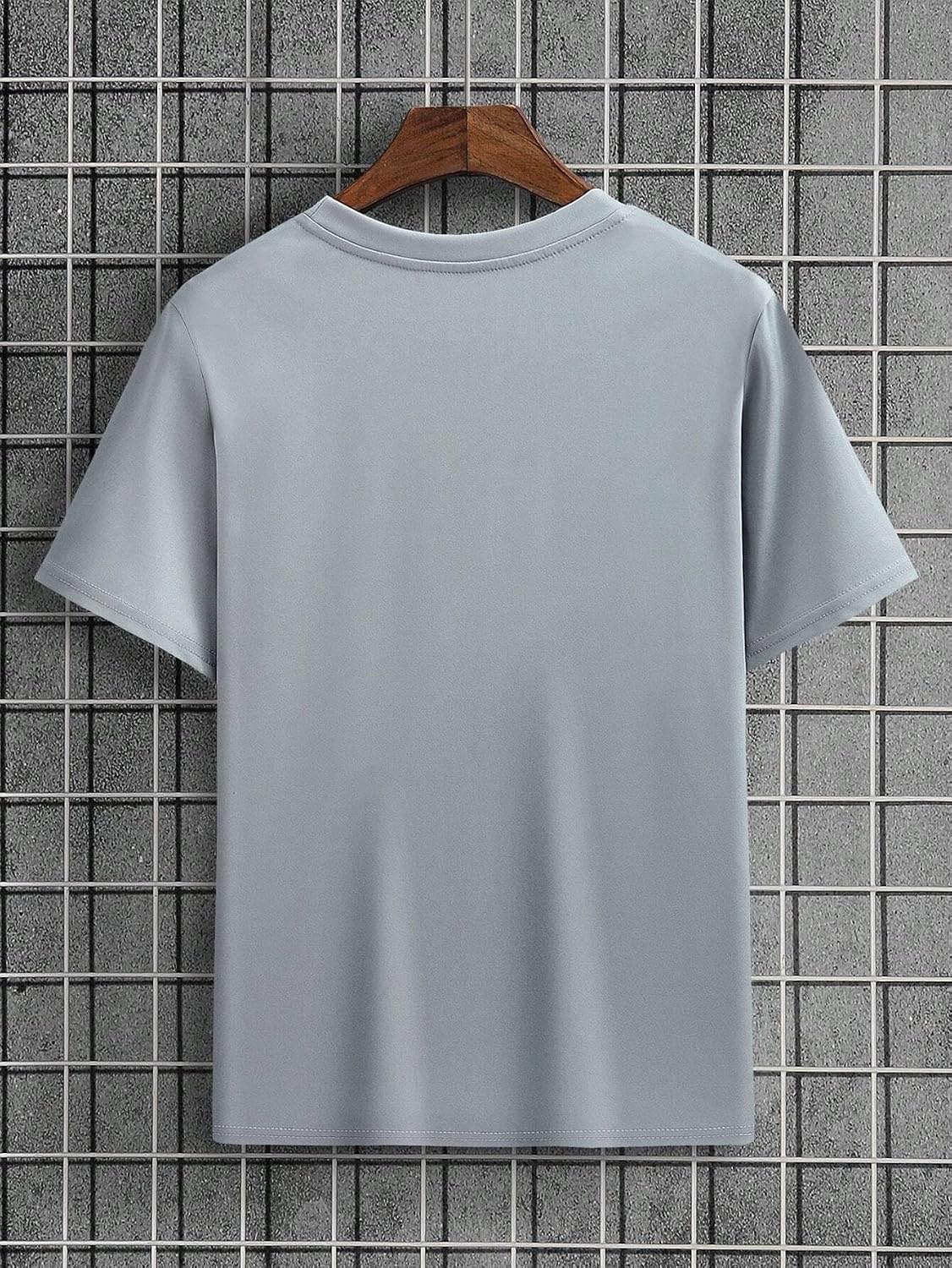 81I0IMaQ4BL._AC_SL1500_ تي شيرت مطبوع (T-LA-1-5) للرجال من ليميو، (لون بني، مقاس لارج L) - الصورة 3