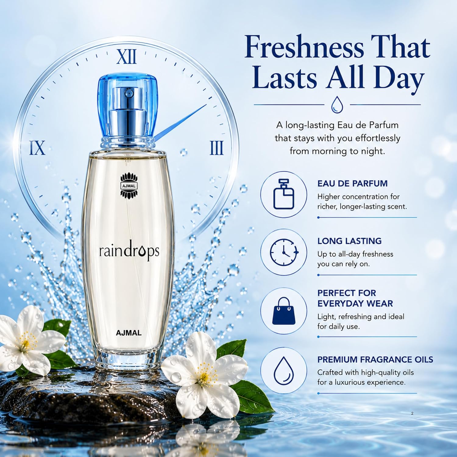 81OQXOEYCsL._AC_SL1500_ عطر ريندروبس من اجمل للنساء - او دو بارفان، 50 مل - الصورة 3