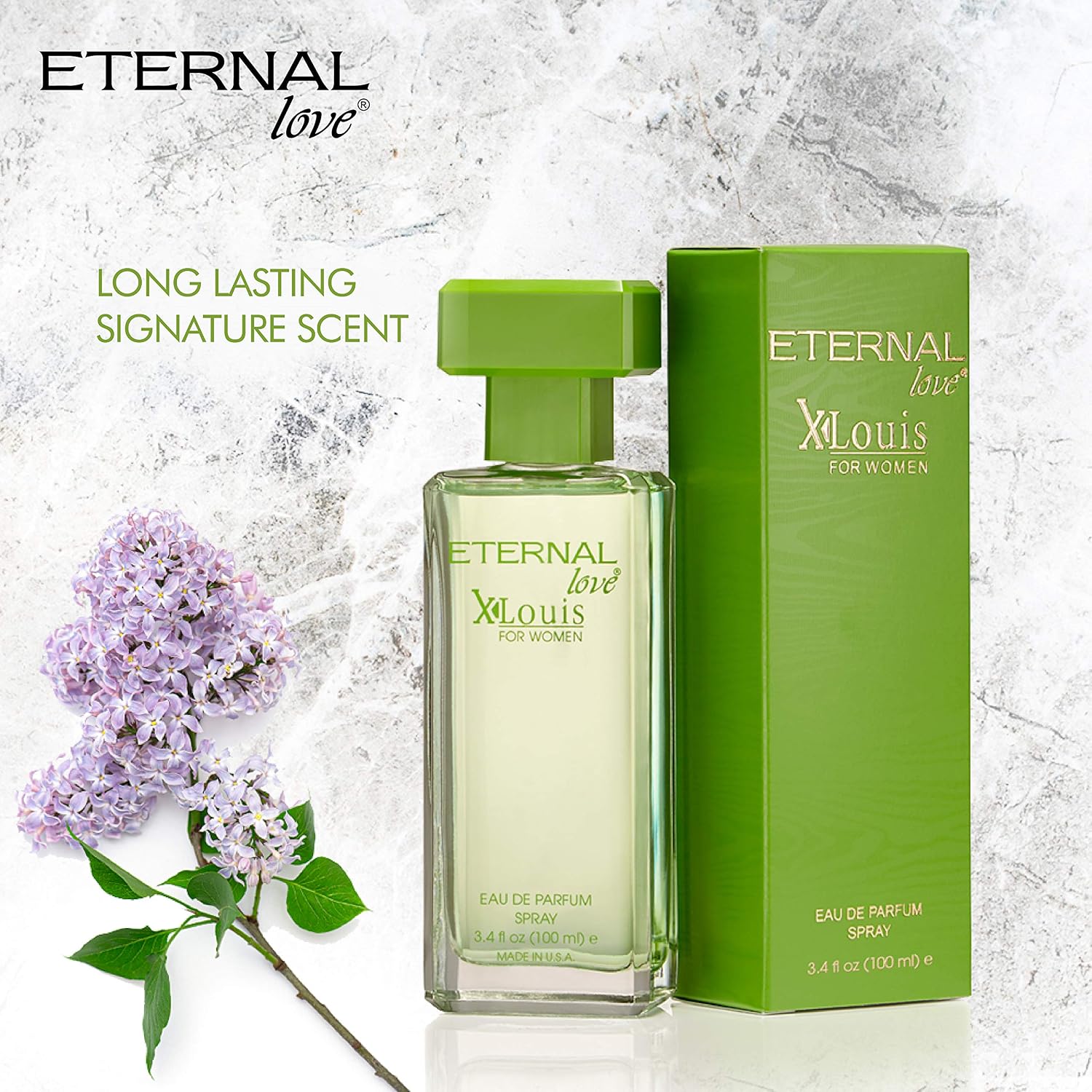 9143macijsL._AC_SL1500_ عطر اتيرنال لف اكس لويس او دي بارفان للنساء، 100 مل - الصورة 2