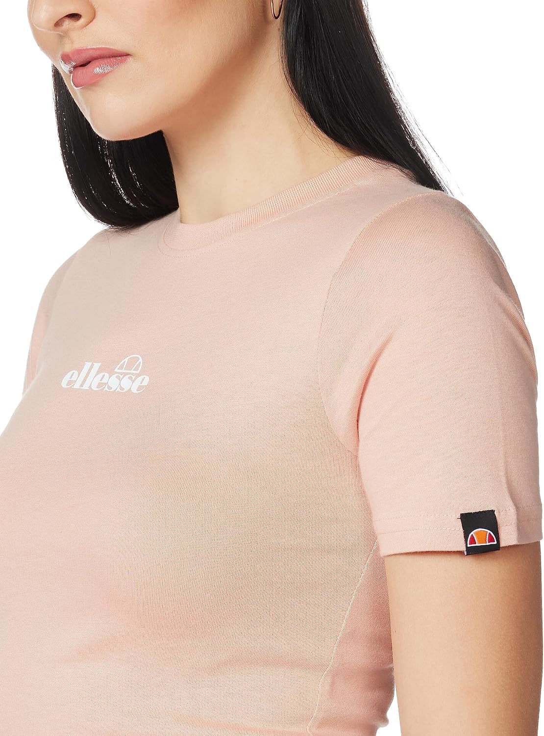 91jkEWAEK-L._AC_SL1500_ Ellesse Womens BECKANA TEE LIGHT PINK T-Shirt (pack of 1) - الصورة 4
