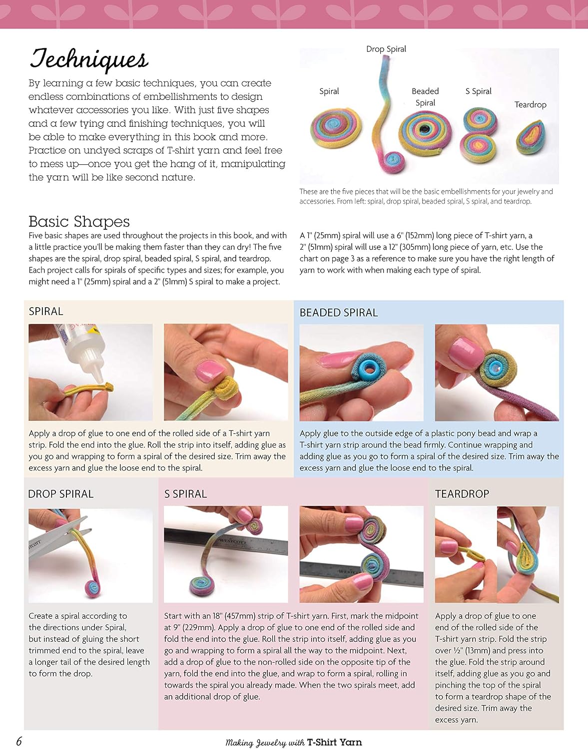 91nNd1dr0IL._AC_SL1500_ Making Jewelry with T-Shirt Yarn: How to Create Fabulous Fabric Accessories: 3498 - الصورة 4
